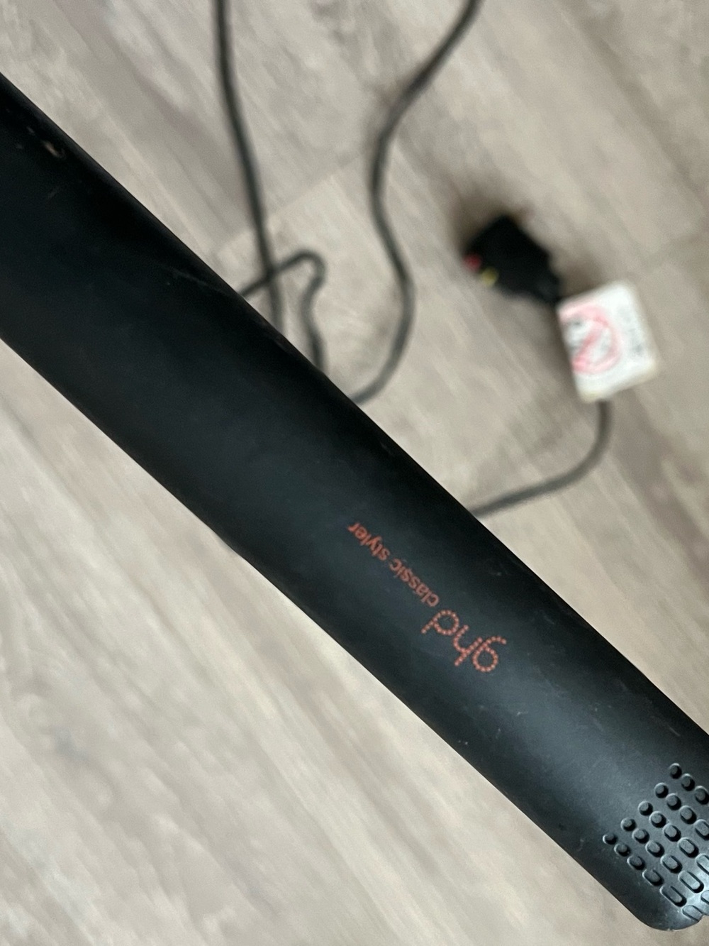 ghd Black and Gold Hair Straightener
